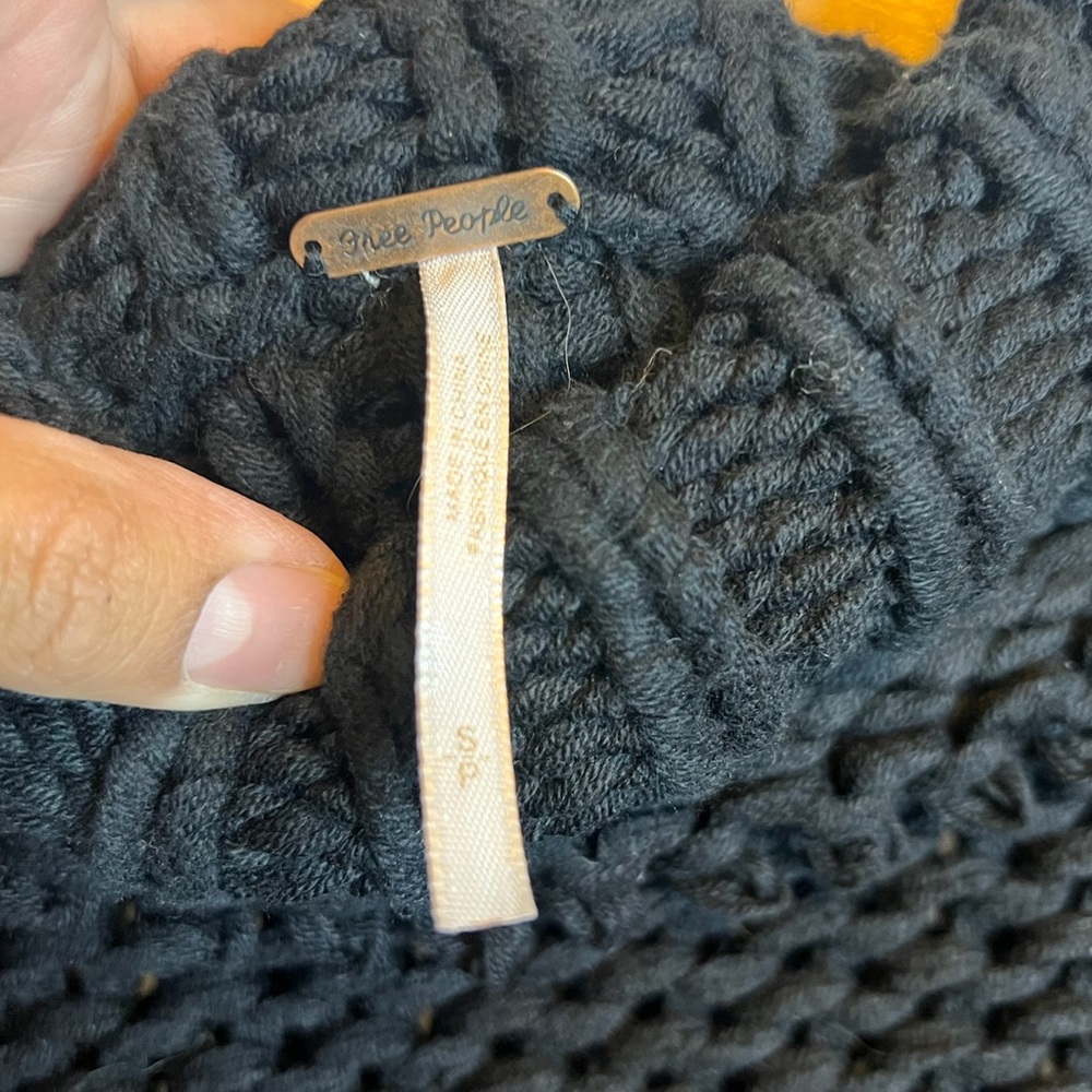 Free People My Only Sunshine Chunky Knit Sweater - Picture 5 of 5
